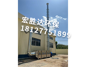 干式过滤器+二级活性炭吸附